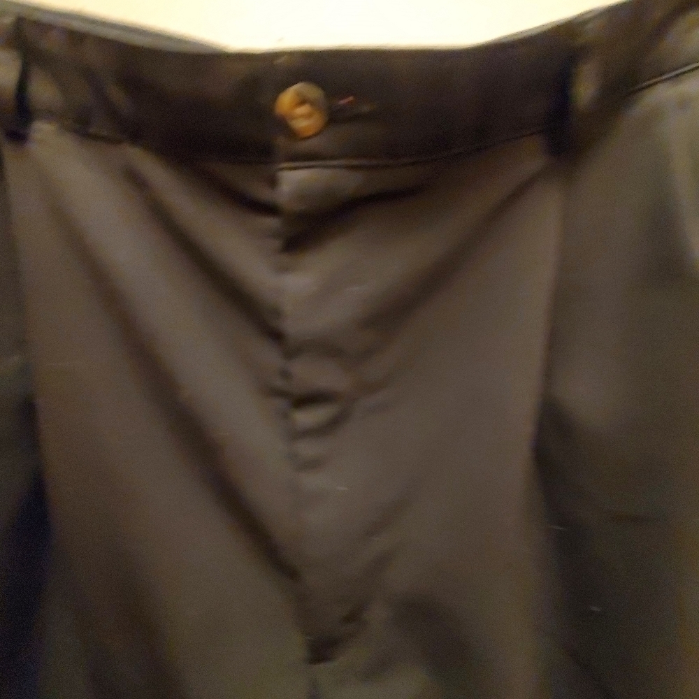 🍉 mens  Haggar size 38  black dress shorts - Picture 6 of 7
